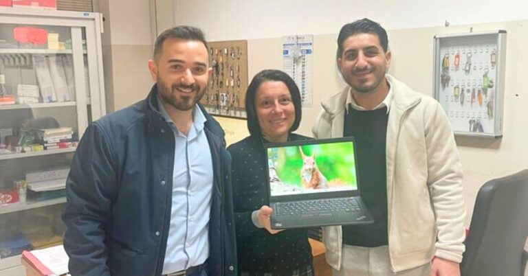 AATECH sostiene la formazione: donati 20 computer all'ITI Pacinotti di Fondi