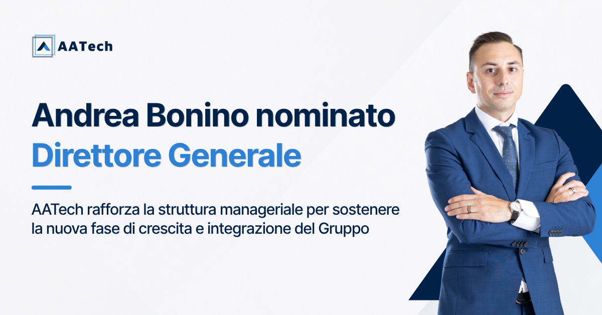 Andrea bonino direttore generale di aatech